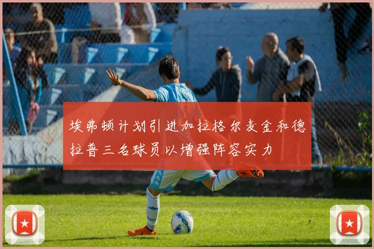 埃弗顿计划引进加拉格尔麦金和德拉普三名球员以增强阵容实力